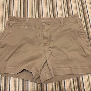 Women’s Tan Khaki Shorts from Maurices